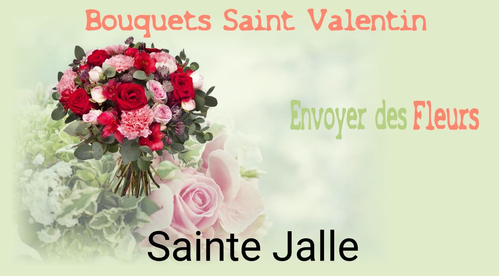 Roses de Saint-Valentin livrées à Sainte-Jalle